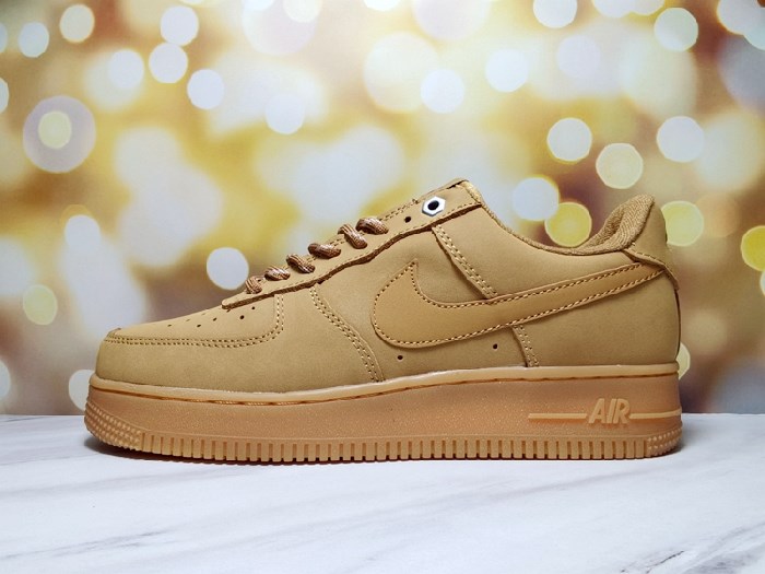 Women's Air Force 1 Brown Shoes 167
